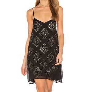 Black Sequins Dress | Amuse Society